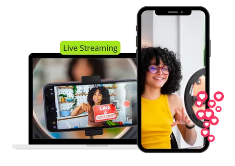 Influencer Based Live Streaming